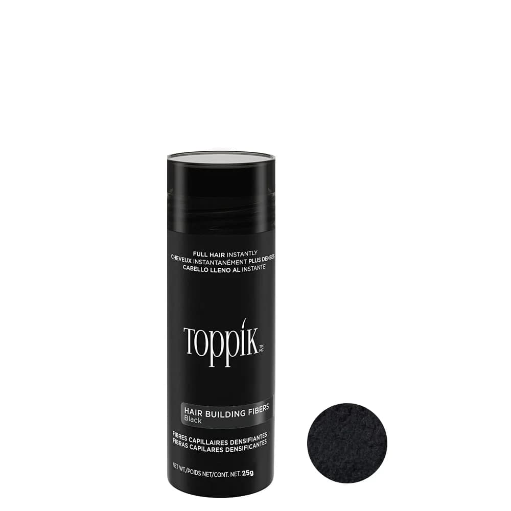 پودر پرپشت کننده مو تاپیک شماره 2 (Black) بسته 25 گرمی — تصویر ۲