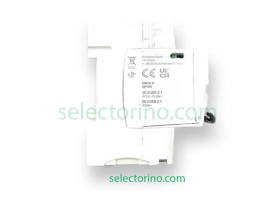 محافظ جان سه فاز 100 آمپر30 میلی آمپر A9R11491 Schneider — تصویر ۳