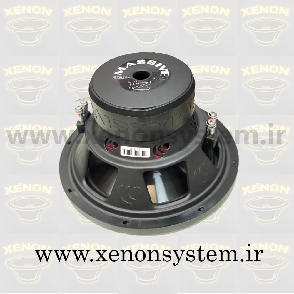 ساب ووفر خودرو مسیو سایز 12 اینچ مدل GTS124 — تصویر ۴