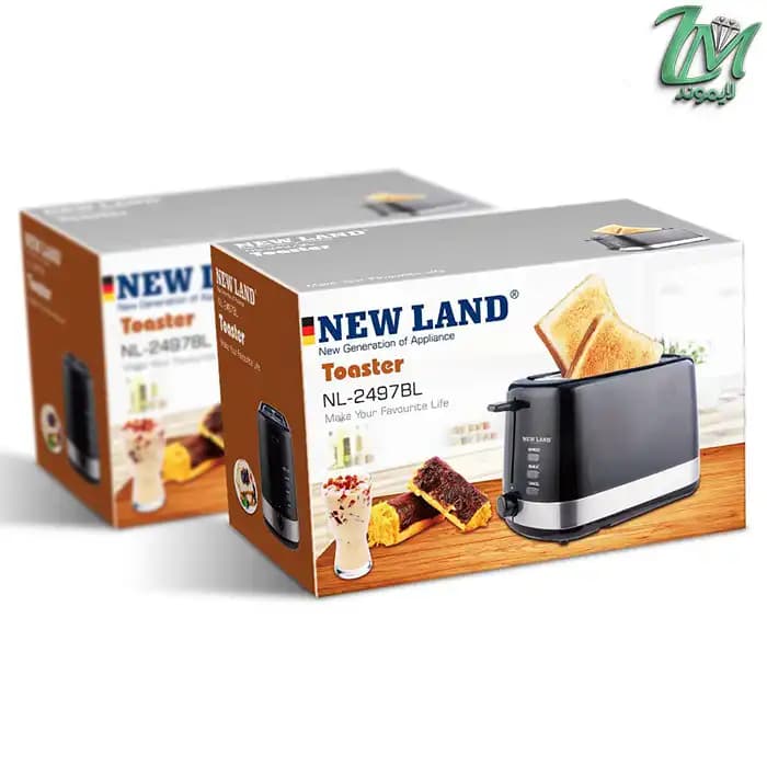 توستر نان نیولند مدل Toaster NEWLAND NL-2497BL — تصویر ۲