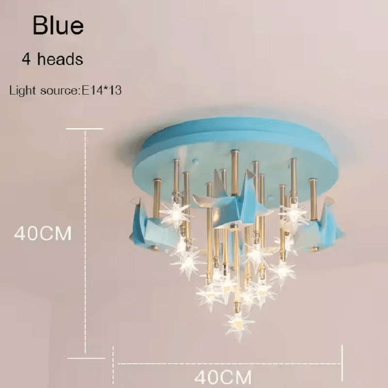 چراغ اتاق خواب و کودک LED طرح Merry Go Round برای دختران و پسران ، چراغ اتاق کودک برای اتاق بچهها، روشنایی اتاق پسر، چراغ لوستر KDS