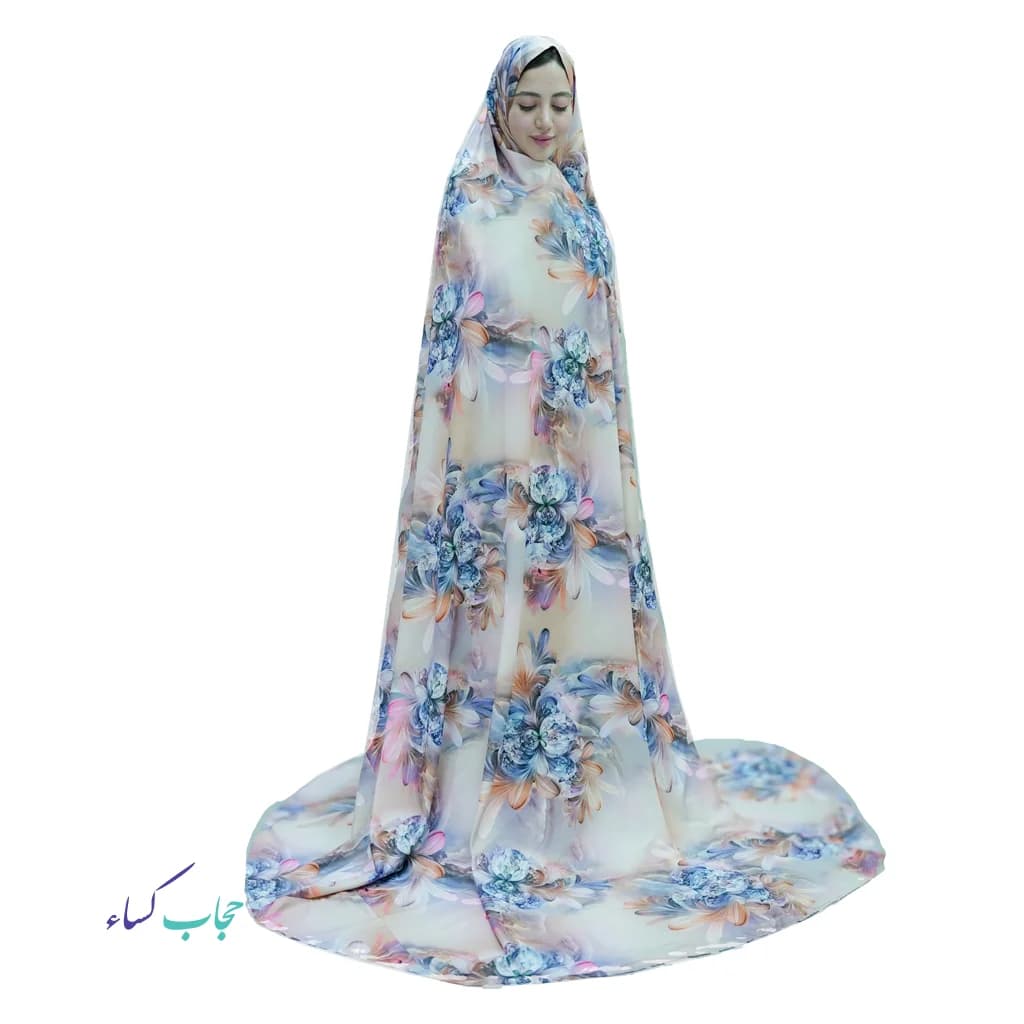 چادر مجلسی سهبعدی مدل نیلوفر