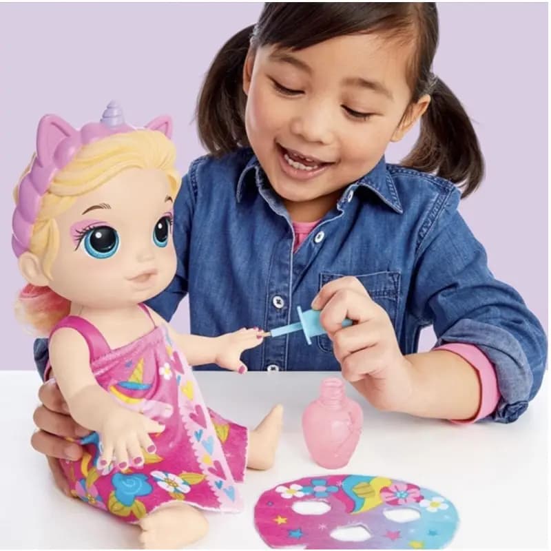 عروسک Baby alive مدل glam spa baby کد F3564 — تصویر ۴