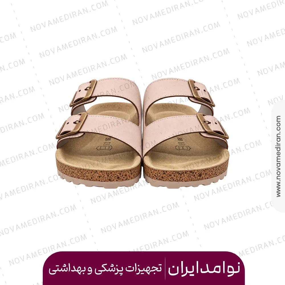 صندل زنانه پاتکان مدل RODO FLEX رنگ کرم سوئیت — تصویر ۴