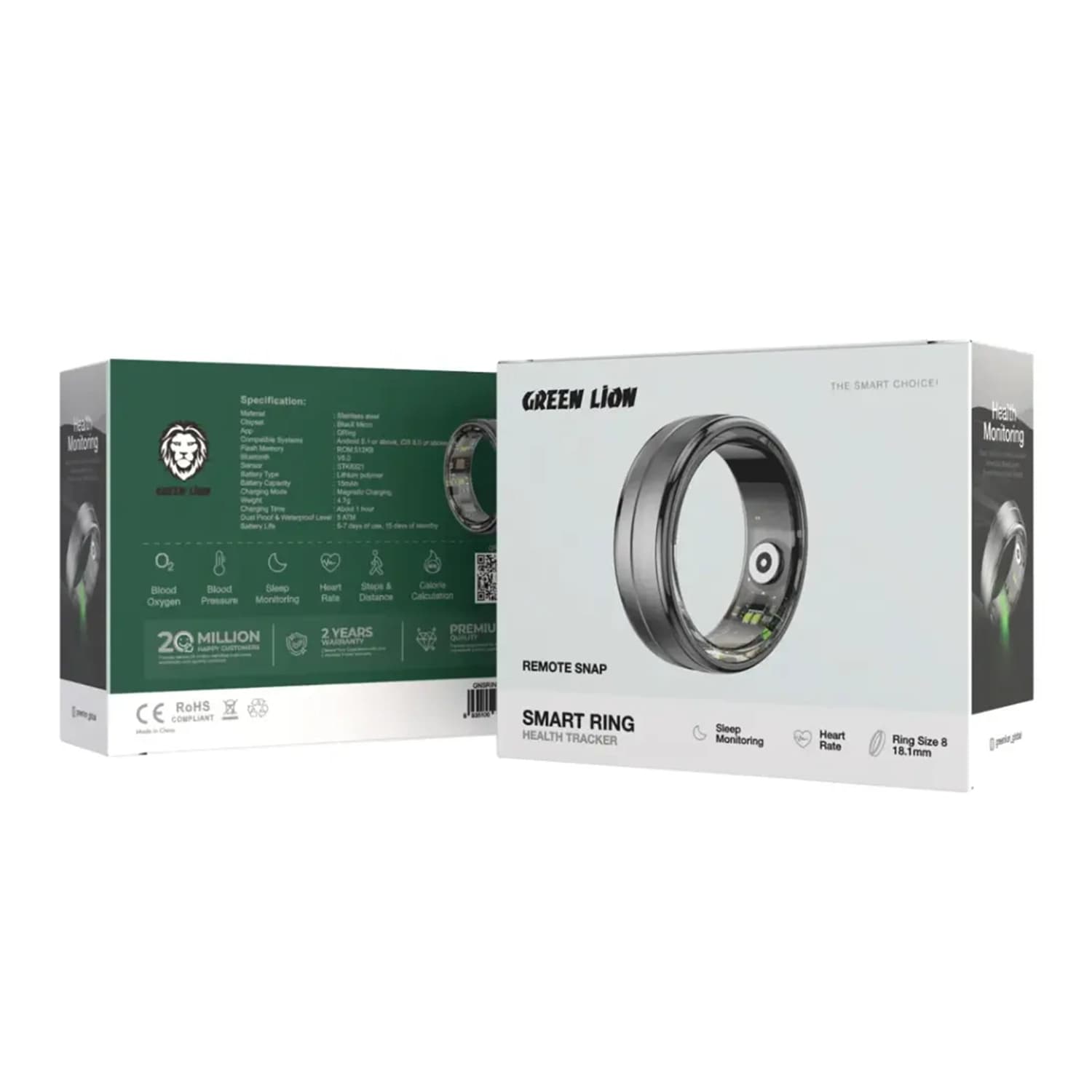 حلقه هوشمند گرین لاین SMART RING — تصویر ۳