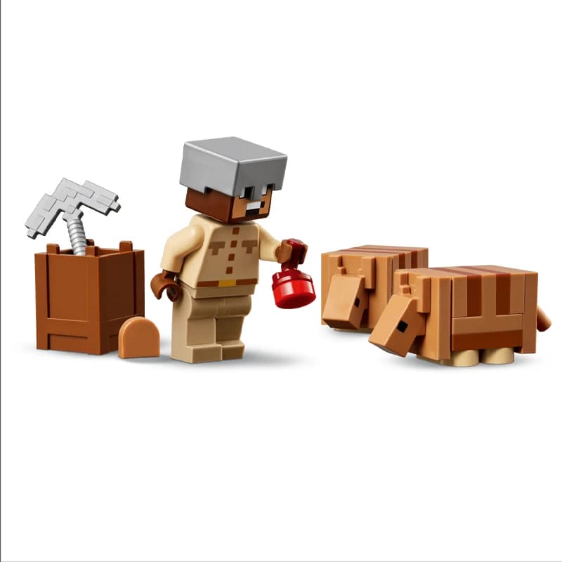لگو Minecraft The Armadillo Mine Expedition سری ماینکرفت کد 21269 — تصویر ۳