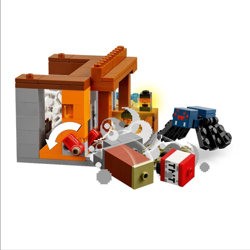 لگو Minecraft The Armadillo Mine Expedition سری ماینکرفت کد 21269 — تصویر ۵