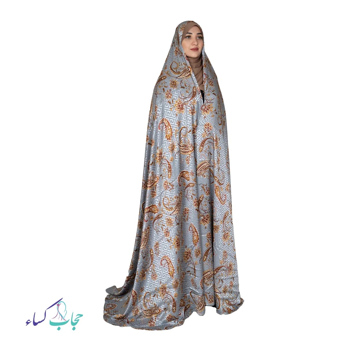 چادر رنگی ژاکارد مدل میخک