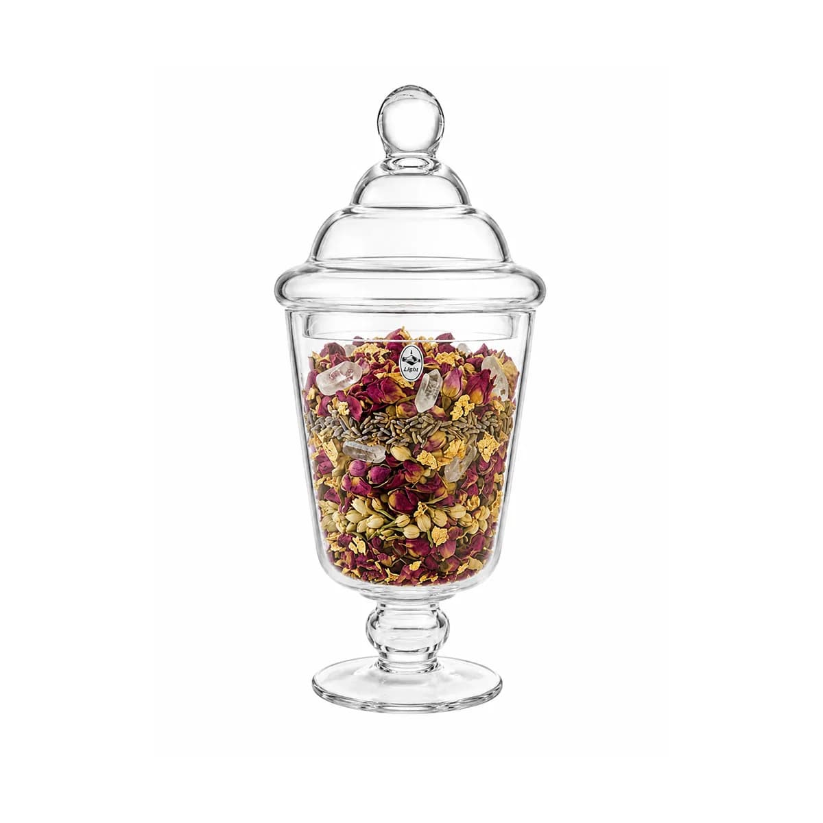کندی مخروطی شیشه ای پایه دار سایز 30
