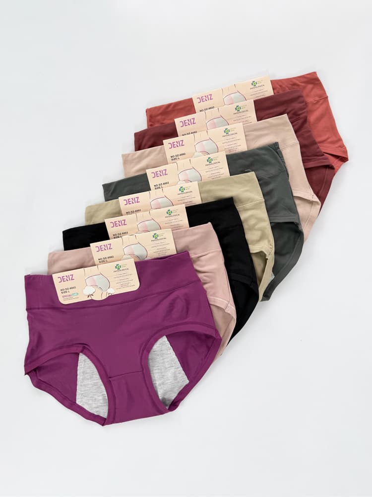 شورتکس قاعدگی نخ پنبه دنیز Deniz — تصویر ۷