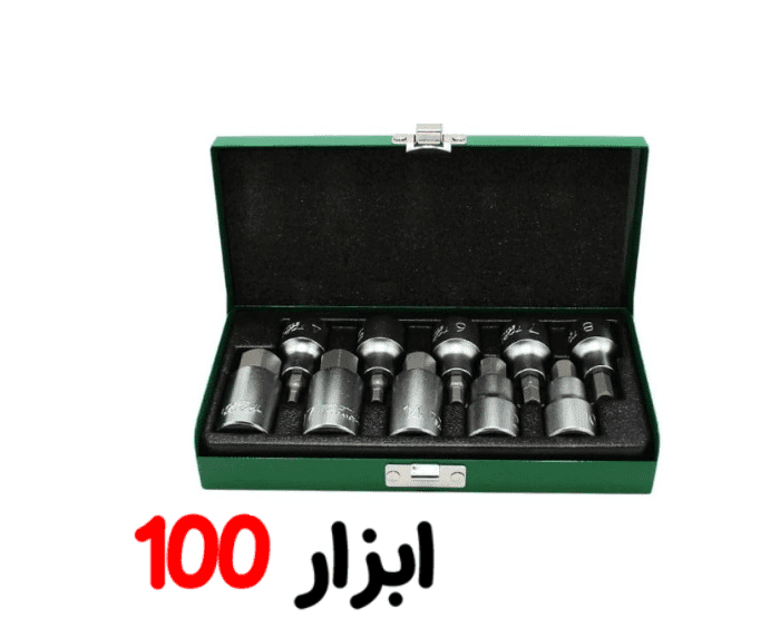 جعبه بکس 10 پارچه آلنی 1/2 تاپ تول TOPTUL مدل GAAD1007