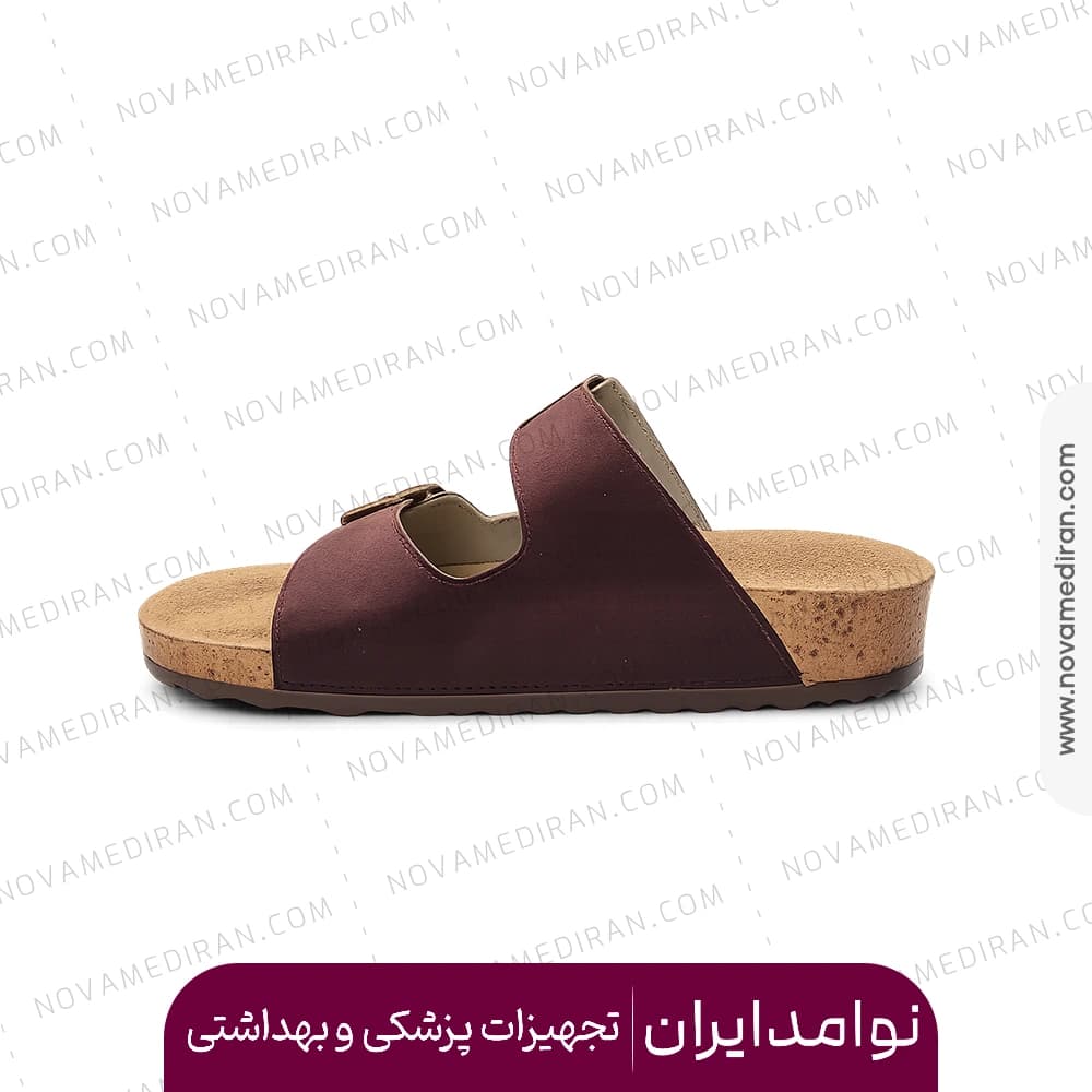 صندل زنانه پاتکان مدل RODO FLEX رنگ قهوه ای سوئیت — تصویر ۳