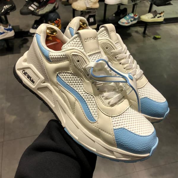کتانی OFF White 2002 سفید آبی — تصویر ۲