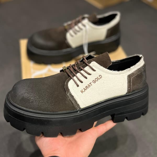 کتانی زارا فول بگ چرمی کابوی — تصویر ۲
