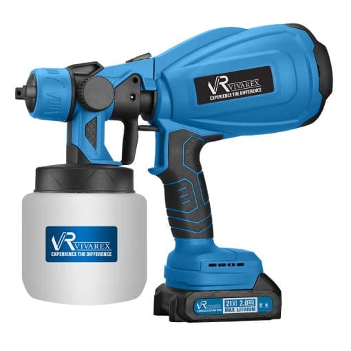 پیستوله رنگ پاش شارژی 21 ولت ویوارکس مدل VR2116-SG — تصویر ۹