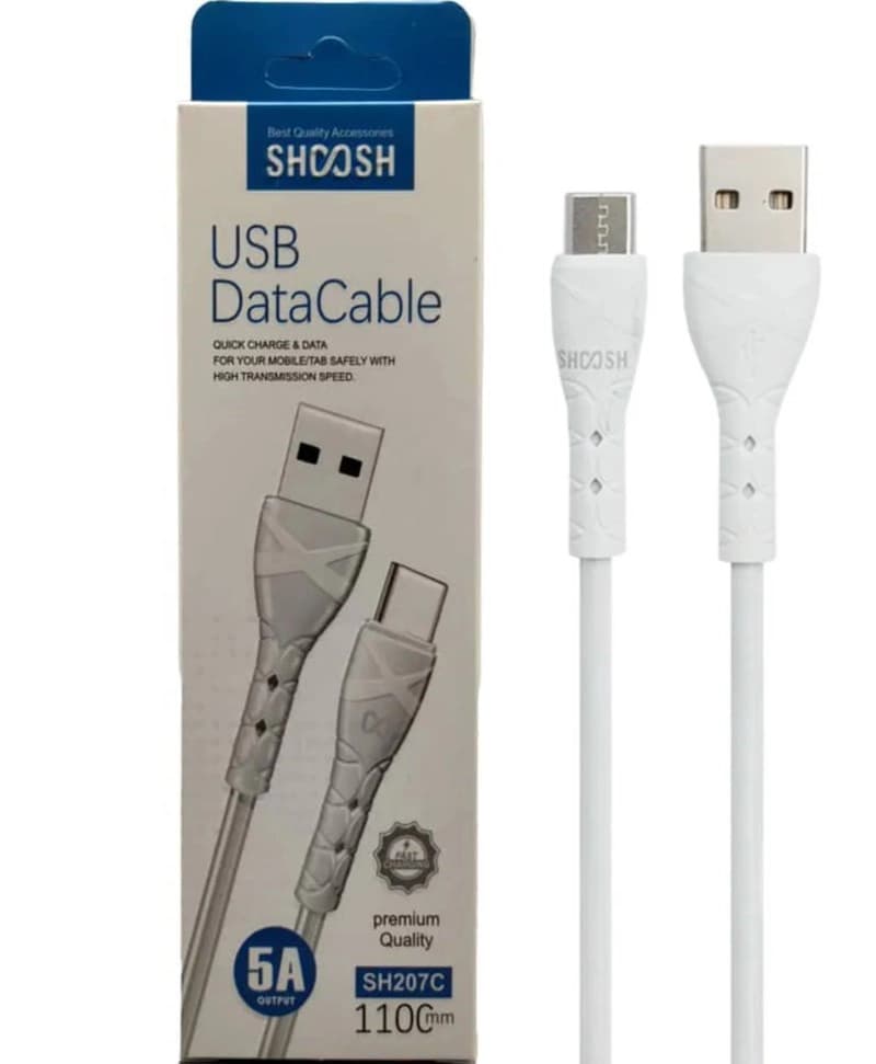کابل تبدیل USB به Type-C شوش SHOOSH SH207C