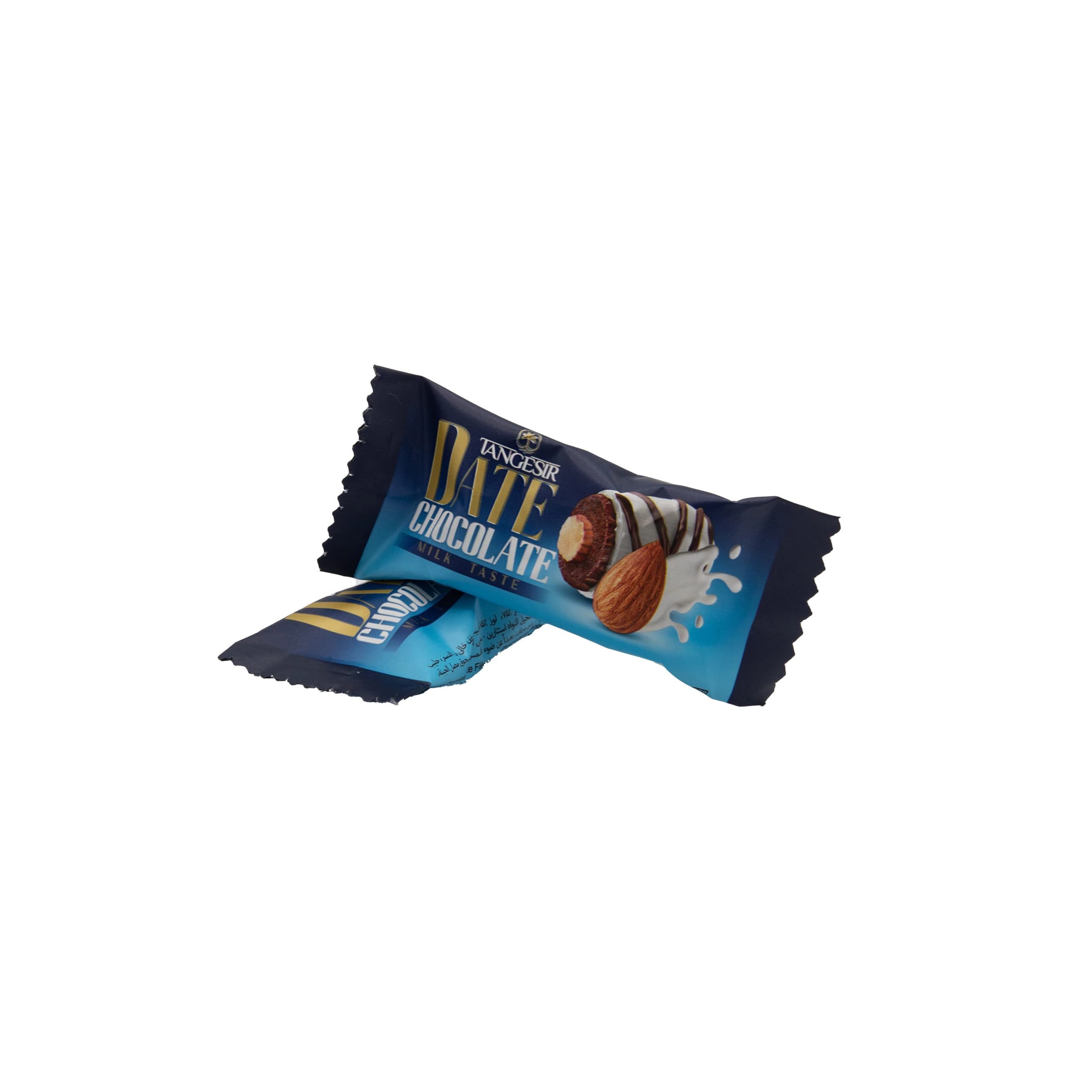 خرما شکلاتی شیری با مغز بادام تنگسیر 125 گرم — تصویر ۲