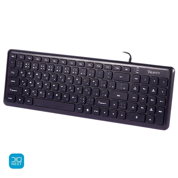 کیبورد با سیم وریتی مدل V-KB 6130 — تصویر ۴