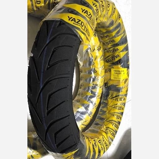 لاستیک یزد تایر سایز 90/90/14 مناسب موتورهای اسکوتر شهری و هوندا کلیک، PCX، Vespa و مدلهای مشابه — تصویر ۲