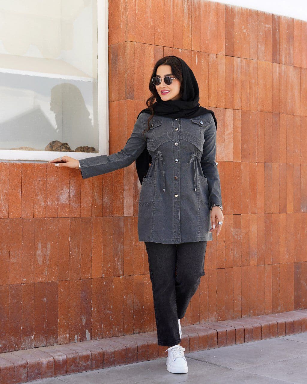 مانتو مدل آرشین زنانه (ضمانت اصالت)ارسال رایگان — تصویر ۴