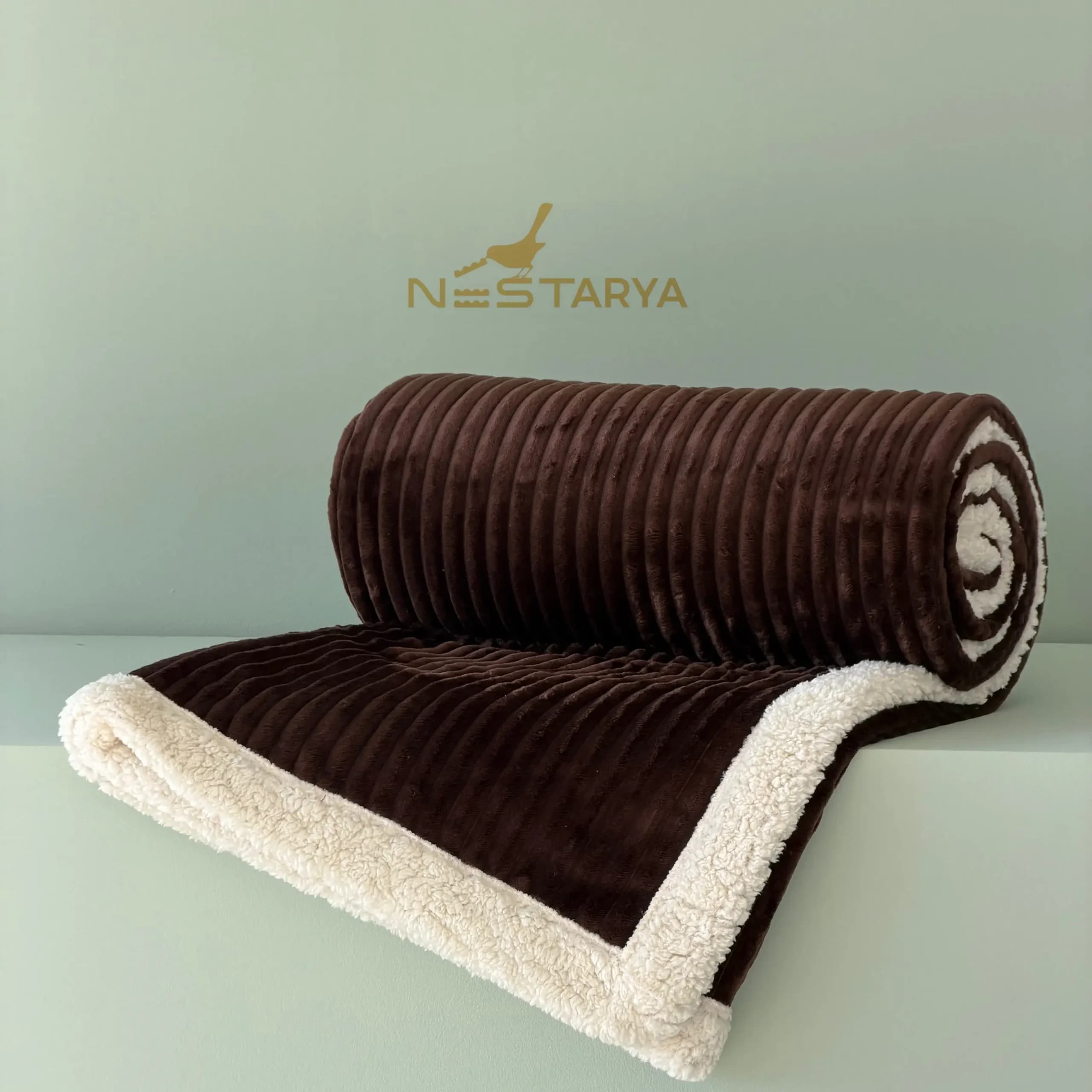 پتو یکنفره تدی برند Nest — تصویر ۷
