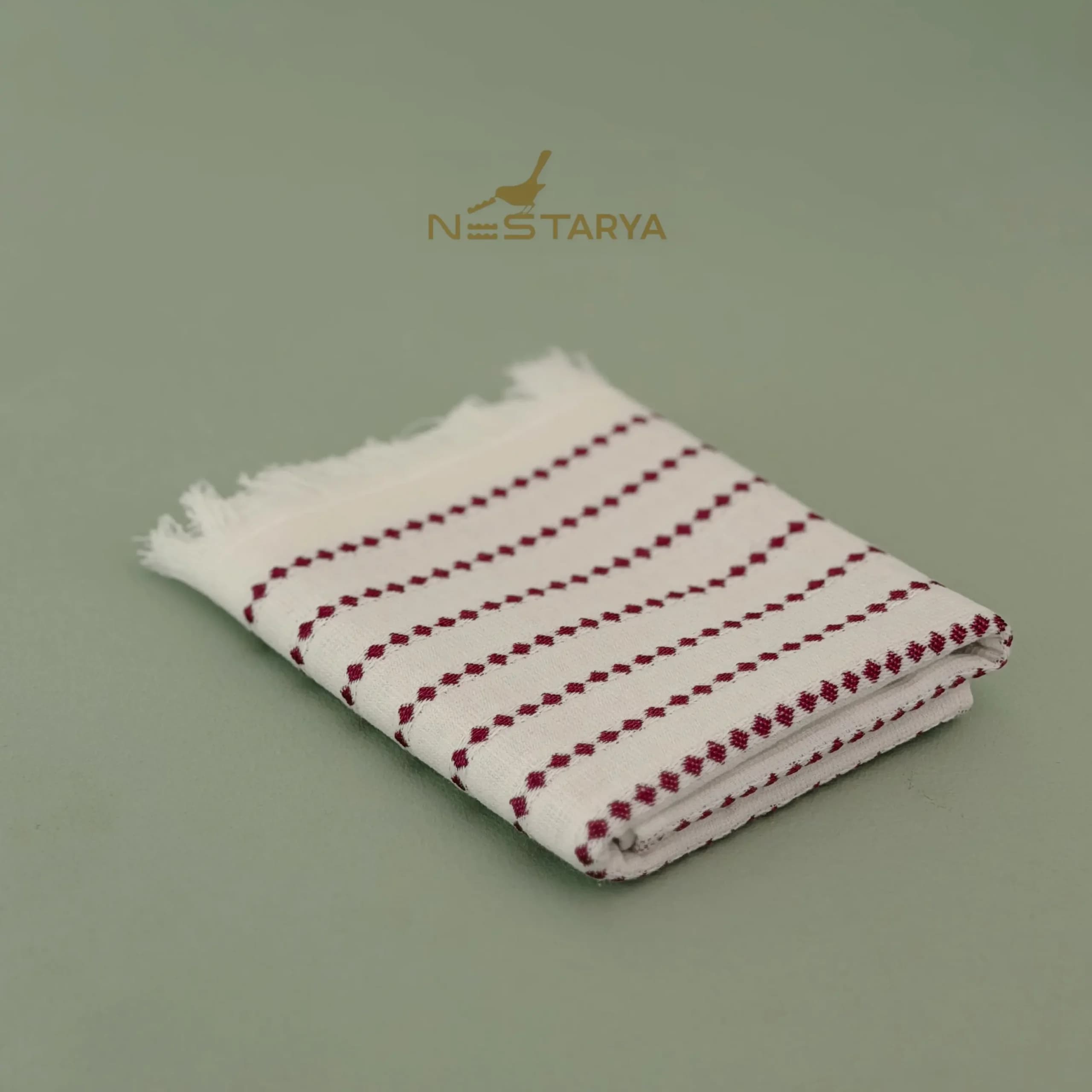 حوله آشپزخانه Fabia برند Saheser سایز 60*40 — تصویر ۲