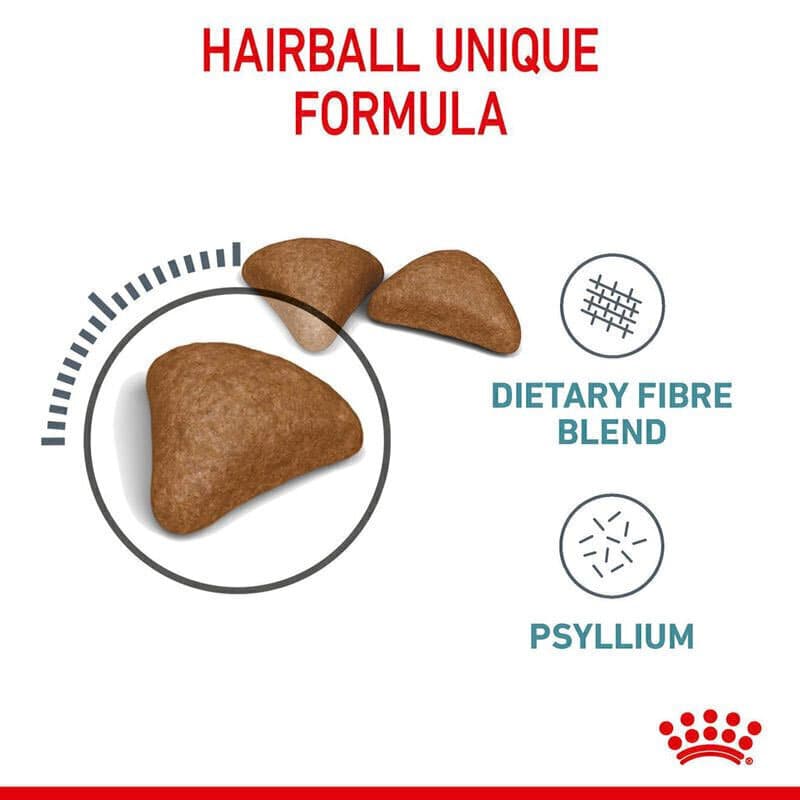 غذای خشک گربه ضد گلوله مو رویال کنین Royal Canin Hairball Care وزن 2 کیلوگرم — تصویر ۶
