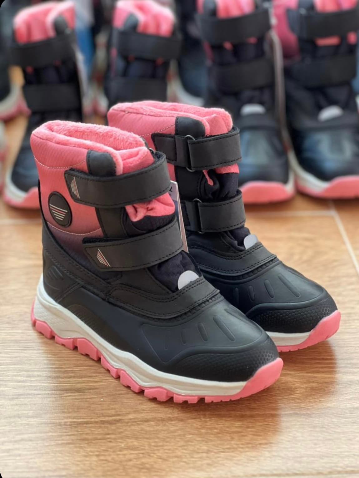 پوتین دخترانه المانی برند پپرتس کاملا اورجینال و ضداب و ضدلغزشchildren boot