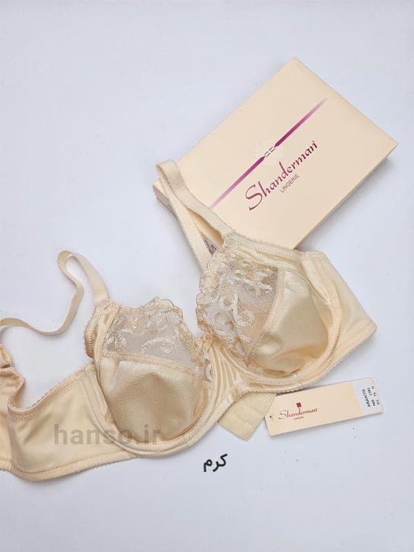 سوتین فنردار پرلون شاندرمن Shanderman مینی مایزر کاپ D کد 2385 طرح Arantis — تصویر ۳