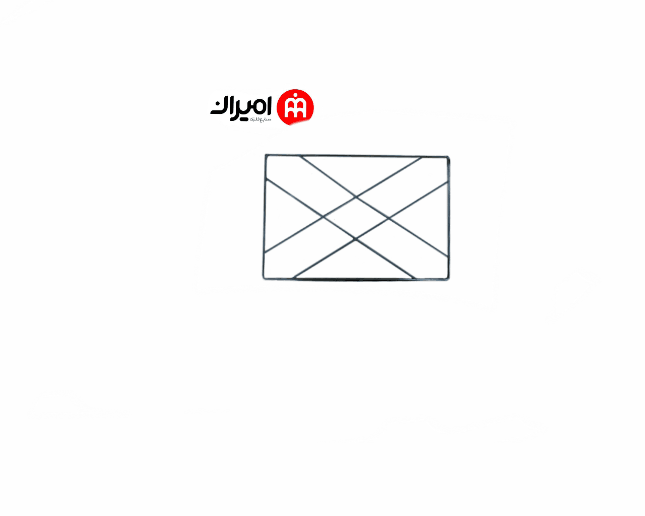 ضربدری قفسه سیمی 48*32 — تصویر ۲