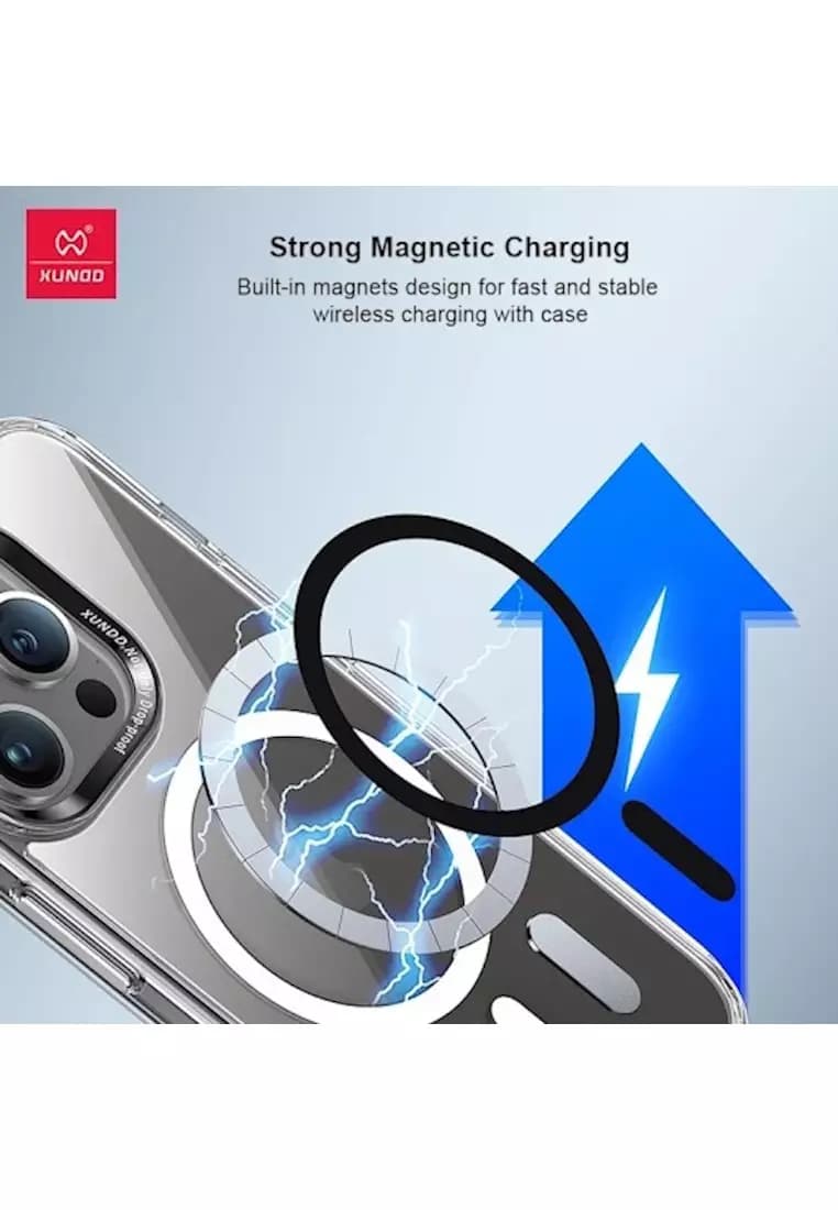 قاب شفاف ژاند مدل Wisely Magsafe برای iphone 16 Pro — تصویر ۵
