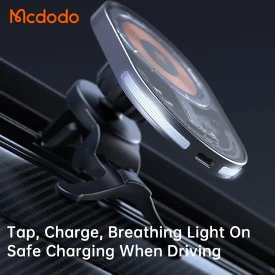 هولدر و شارژر وایرلس مگ سیف مک دودو Mcdodo CH-2340 توان 15 وات — تصویر ۵