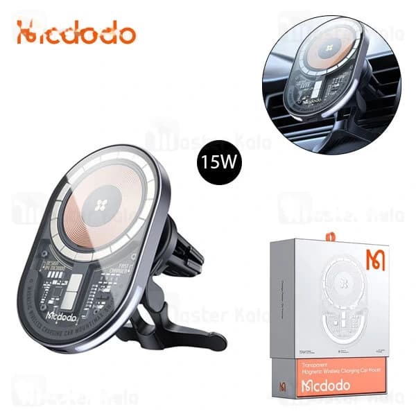 هولدر و شارژر وایرلس مگ سیف مک دودو Mcdodo CH-2340 توان 15 وات — تصویر ۷