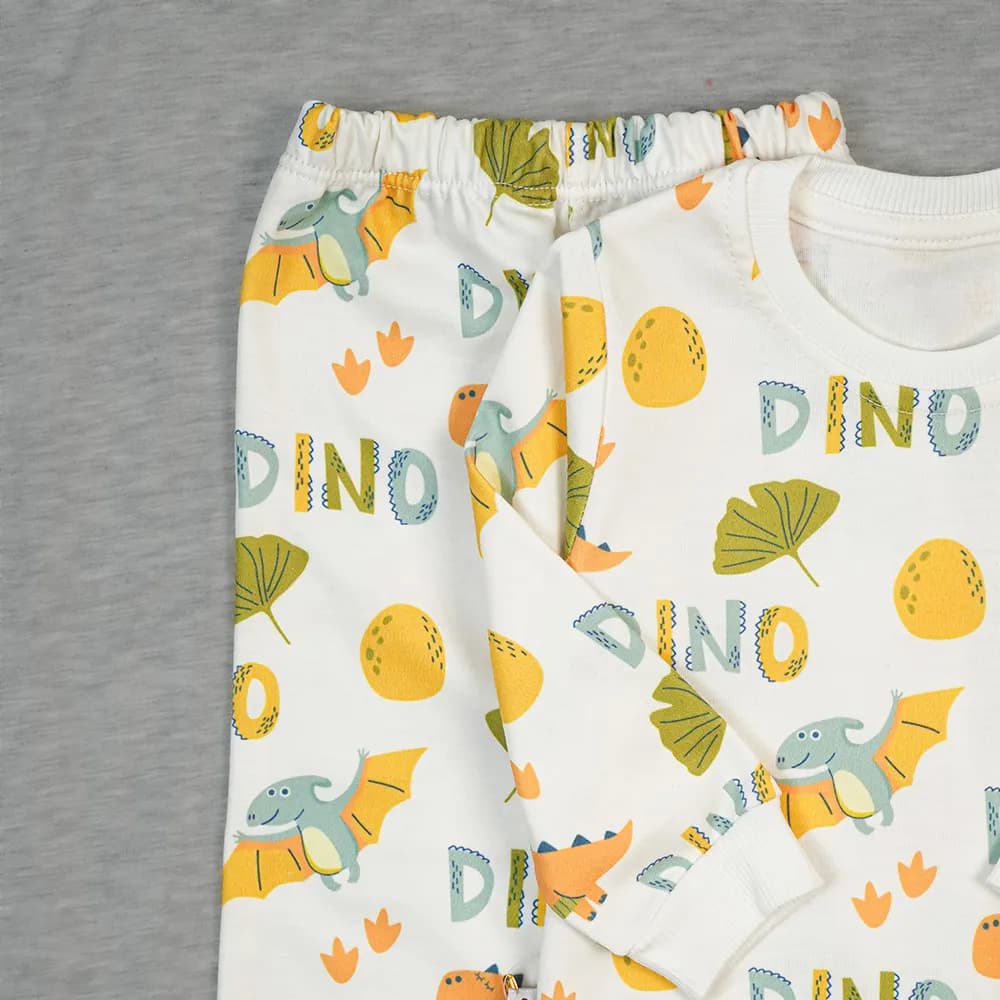 ست بچگانه بلوز و شلوار دایناسور DINO (عمده) | سپیدپوش — تصویر ۳