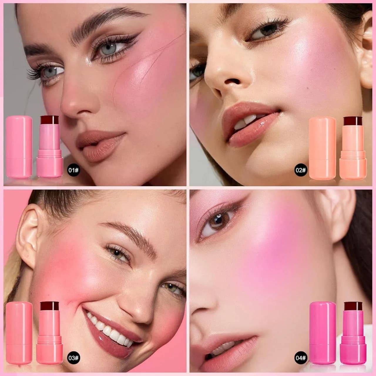 تینت ژلی لب و گونه میلک فول سایز 5g موجود در دو رنگ — تصویر ۶