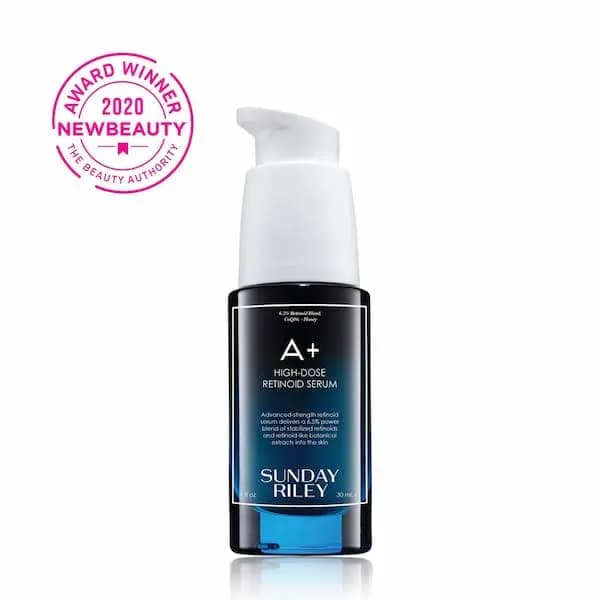 سرم رتینول ساندی ریلی اصل اروپایی حجم ۱۵میل SUNDAY RILEY A+ HIGH_DOSE RETINOL SERUM