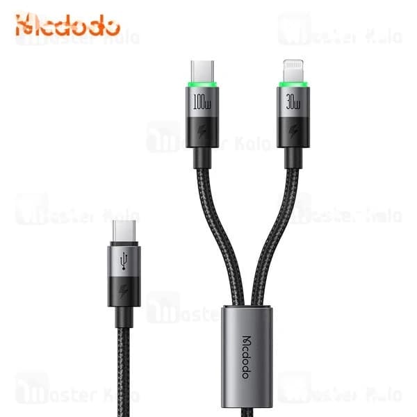 کابل دو سر Type-C و لایتنینگ مک دودو Mcdodo CA-670 توان 100 وات طول 1.5 متر — تصویر ۹