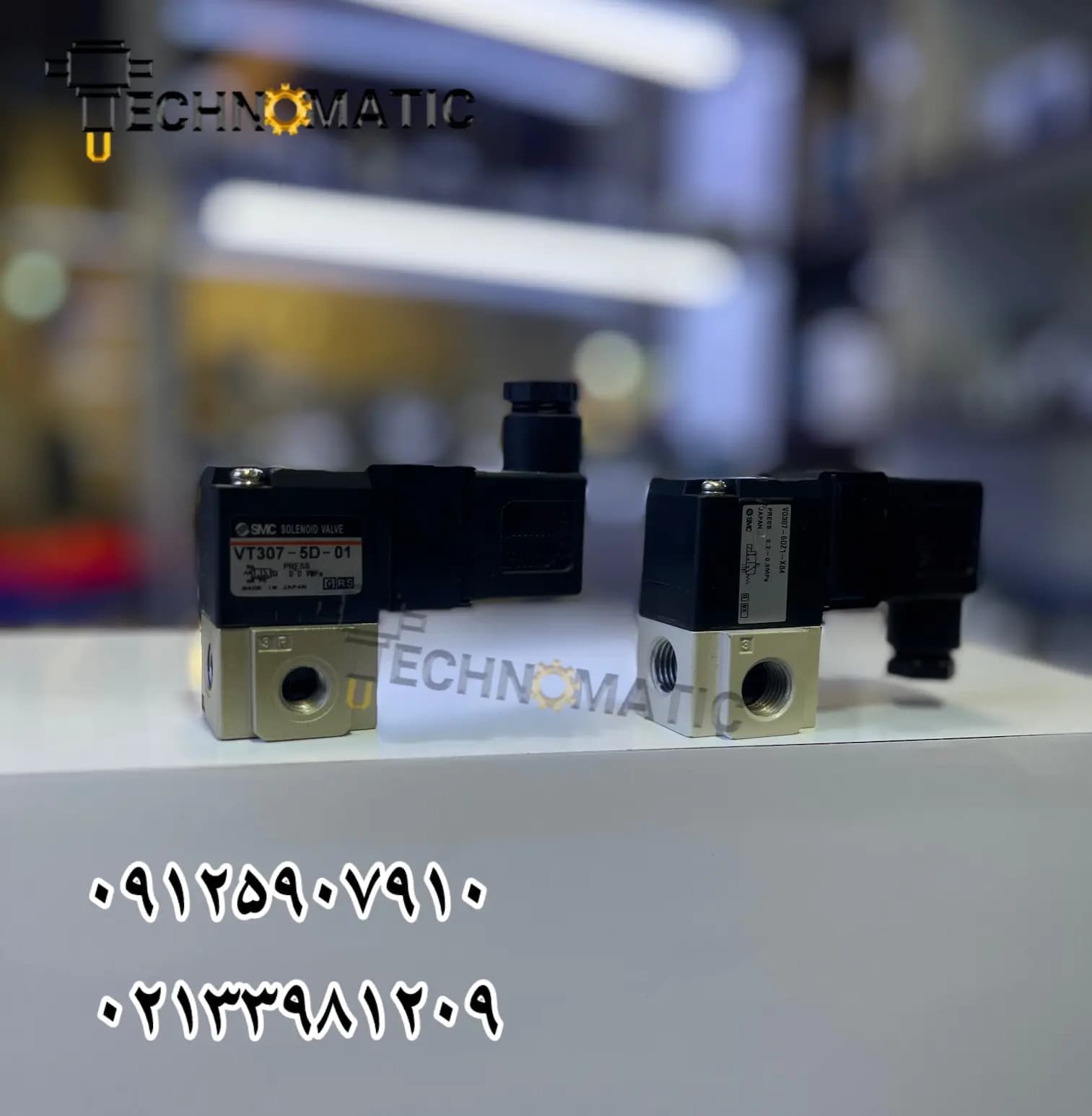 شیر برقی SMC VT307-5D-01 — تصویر ۳