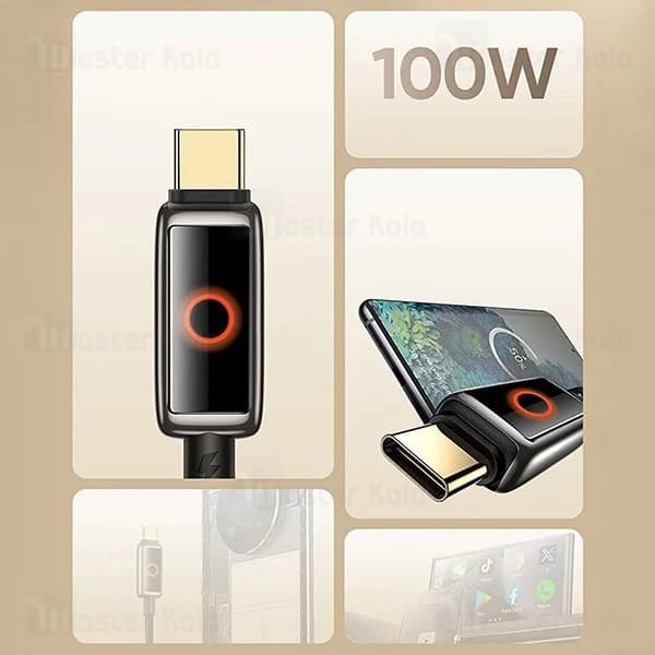 کابل Type-C مک دودو Mcdodo CA-6650 طول 1.2 متر توان 100 وات — تصویر ۱۱
