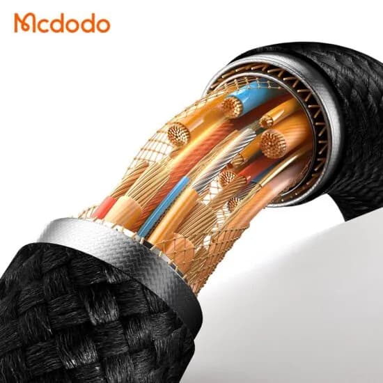 کابل Type-C مک دودو Mcdodo CA-6650 طول 1.2 متر توان 100 وات — تصویر ۳