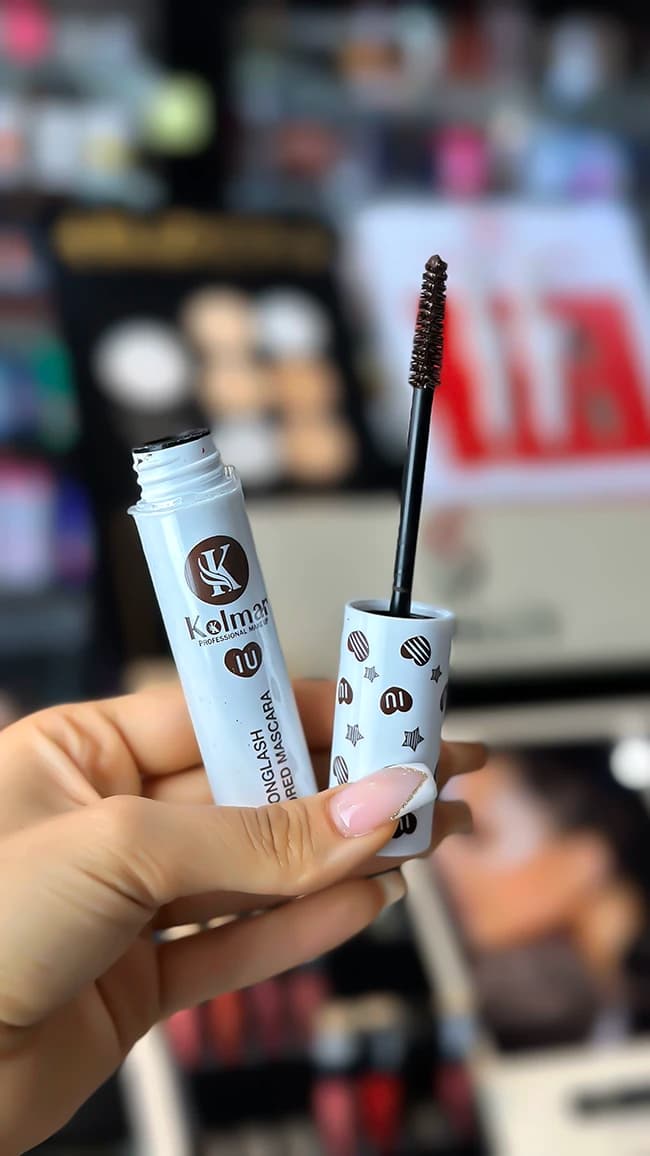 ریمل رنگی قهوهای کولمار بلند کننده حرفهای مژه – Kolmar Longlash Colored Mascara Brown