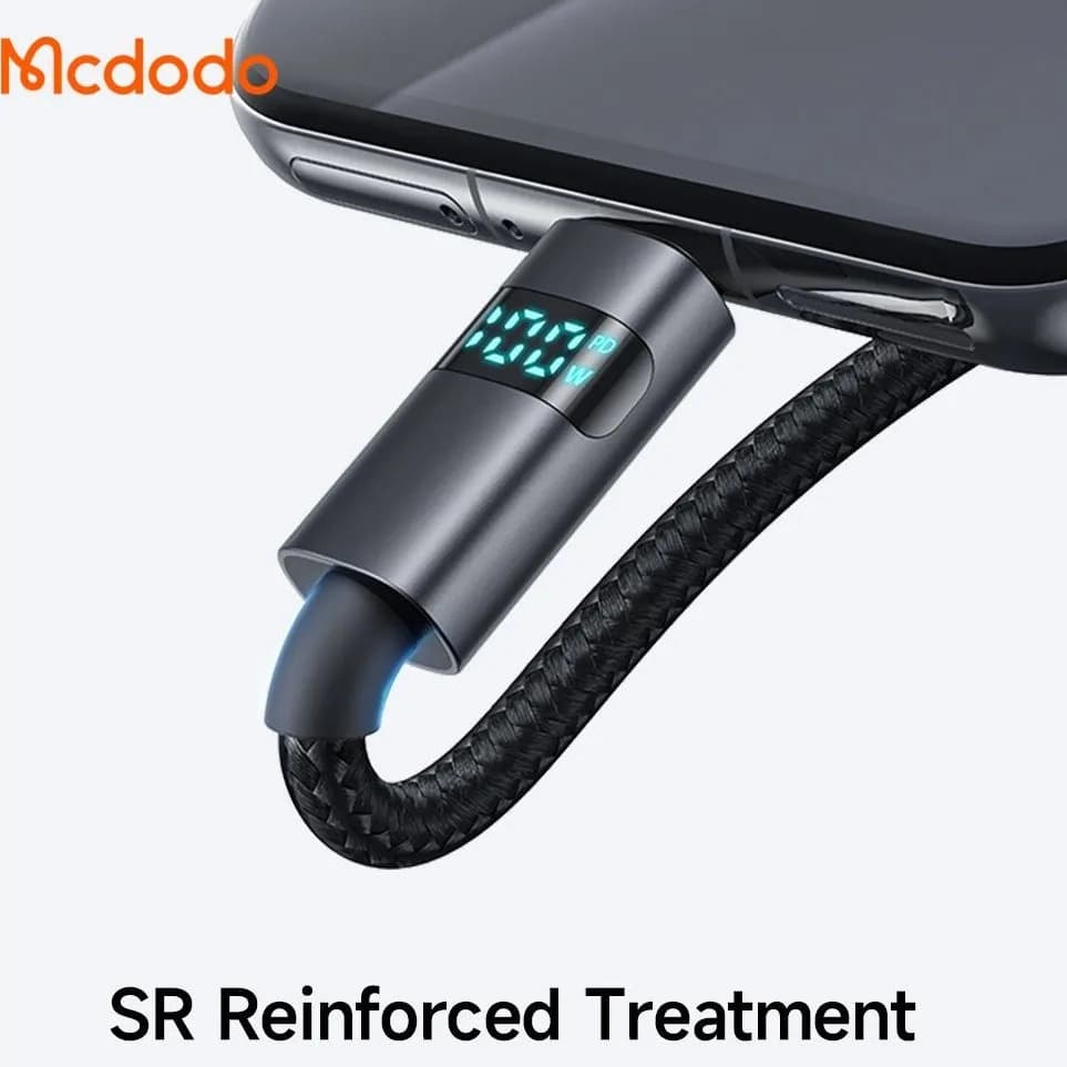 کابل Type-C مک دودو Mcdodo CA-6520 طول 1.2 متر توان 66 وات — تصویر ۴