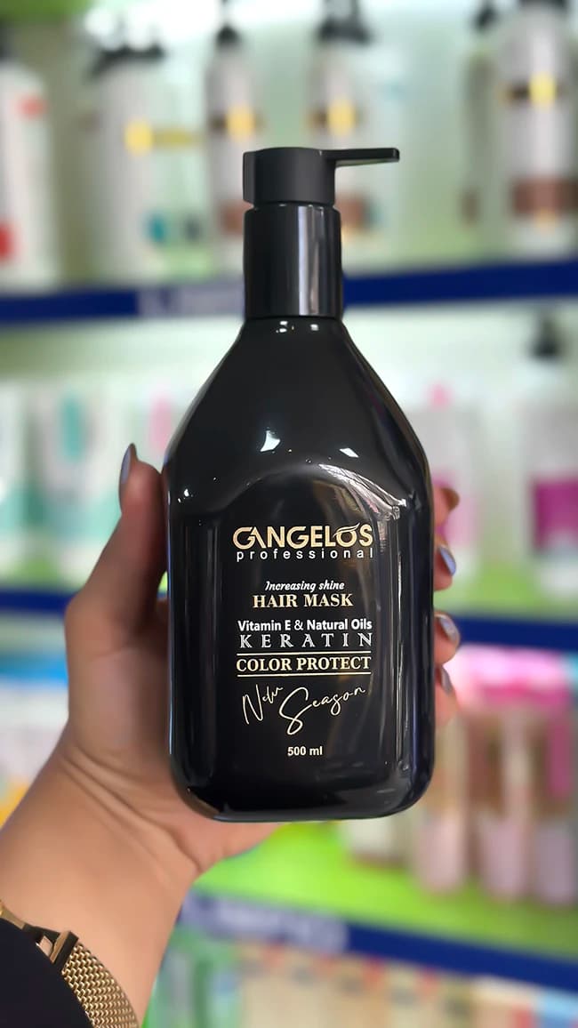 ماسک مو بعد کراتین گانگلوس | آبرسان قوی و صافکننده مو 500ml