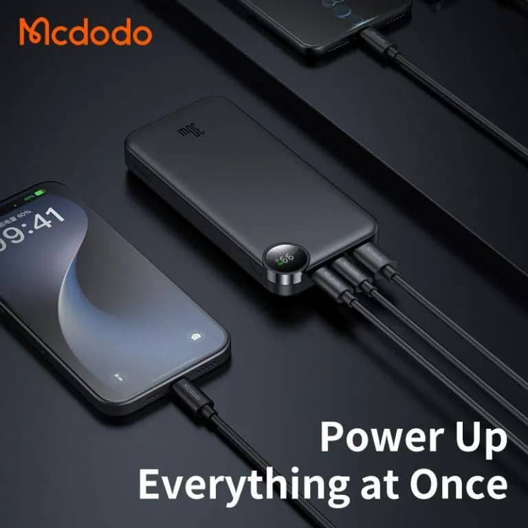 پاوربانک 10000 مک دودو Mcdodo MC-3850 توان 30 وات — تصویر ۲