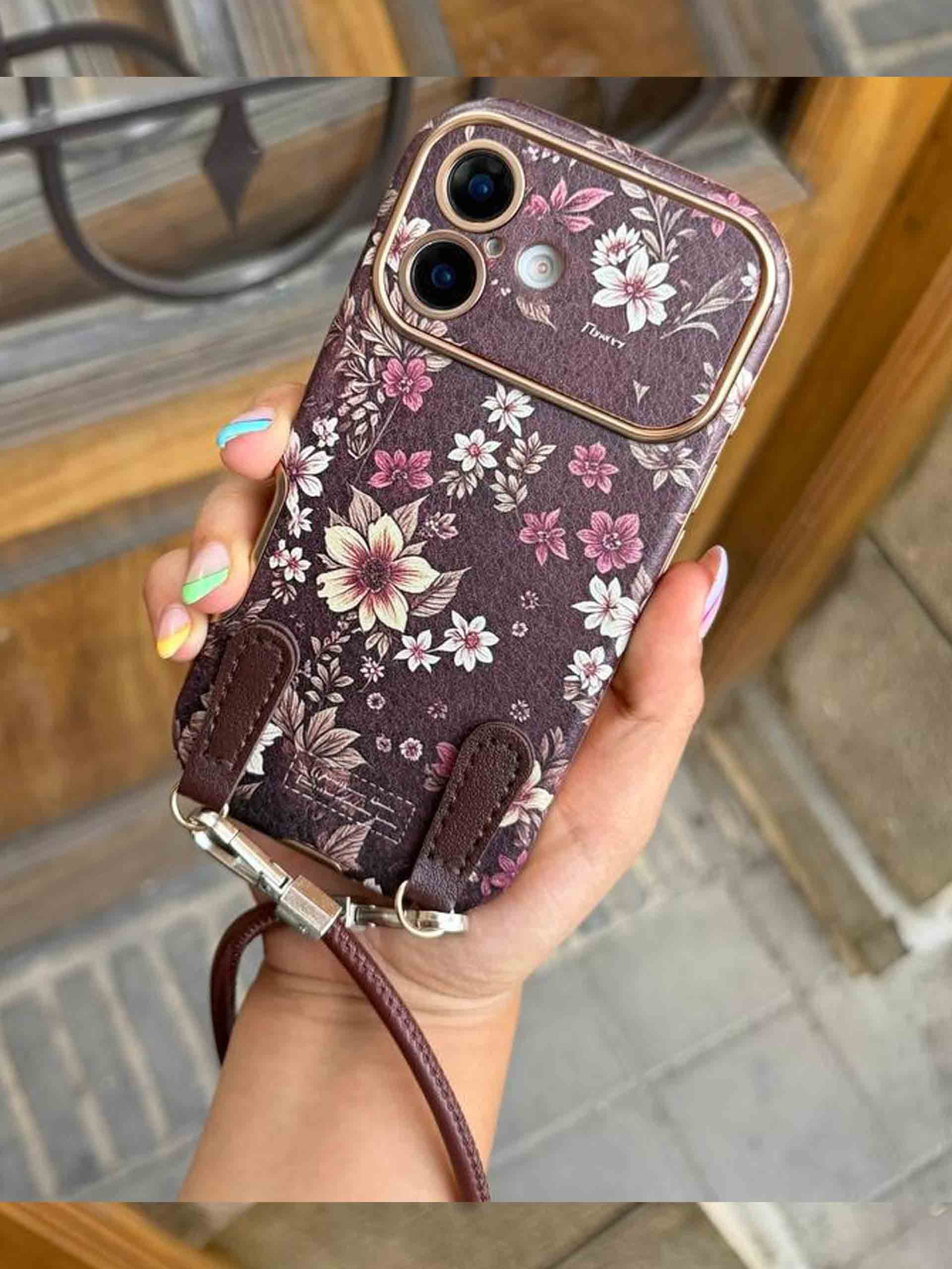 قاب گوشی Rose brown