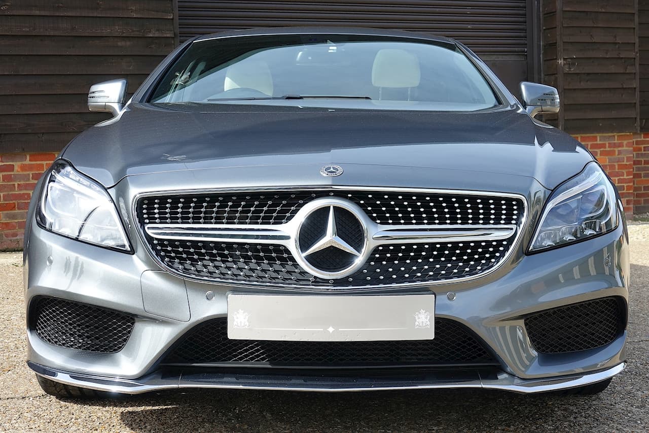 طلق چراغ جلو بنز کلاس CLS سی ال اس کد اتاق W218 نیو فیس مدل 2015 تا 2018 — تصویر ۵
