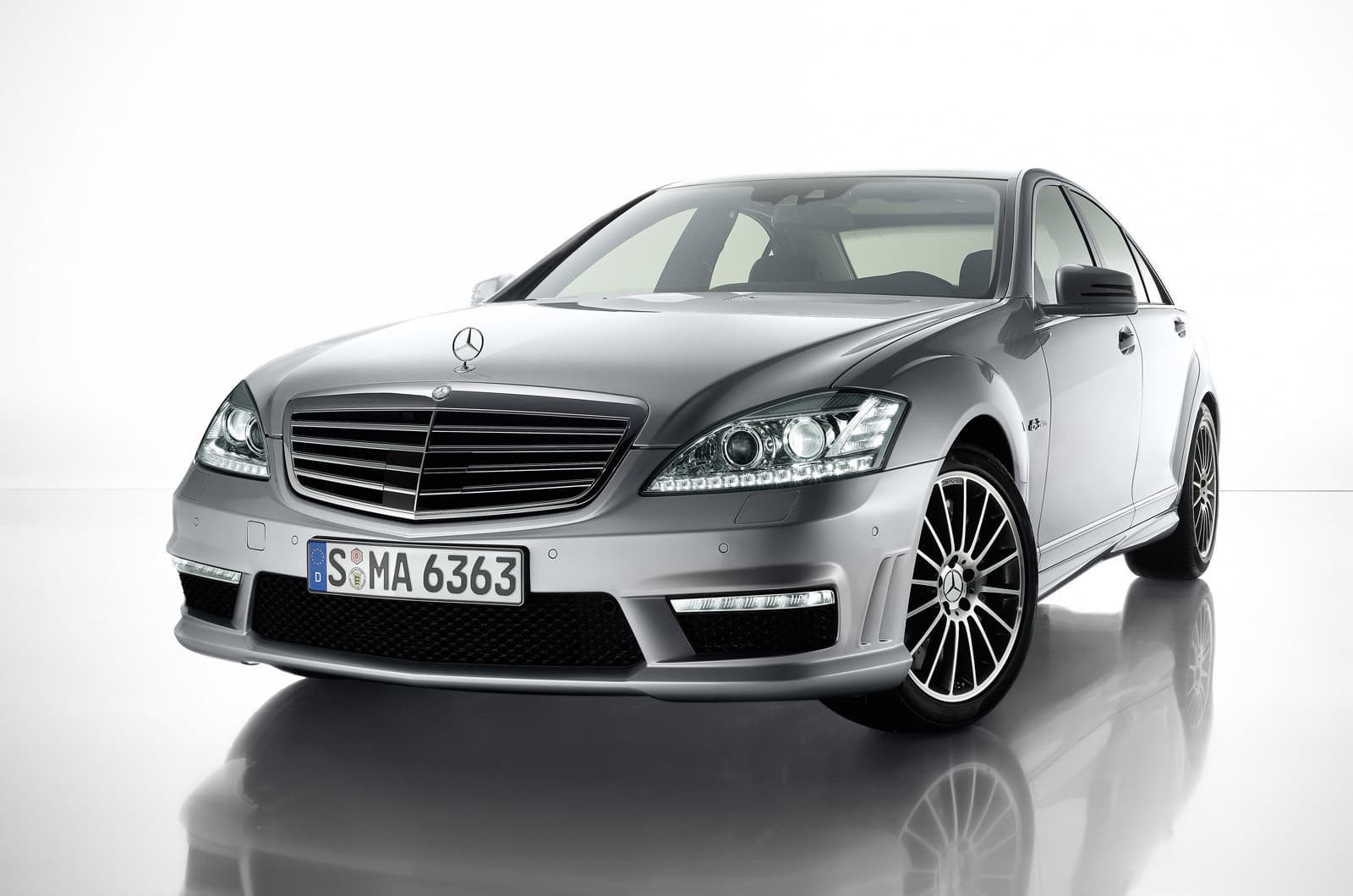 طلق چراغ جلو بنز اس کلاس S500 & S350 کد اتاق W221 نیو فیس مدل 2010 تا 2013 دیلایت دار — تصویر ۲