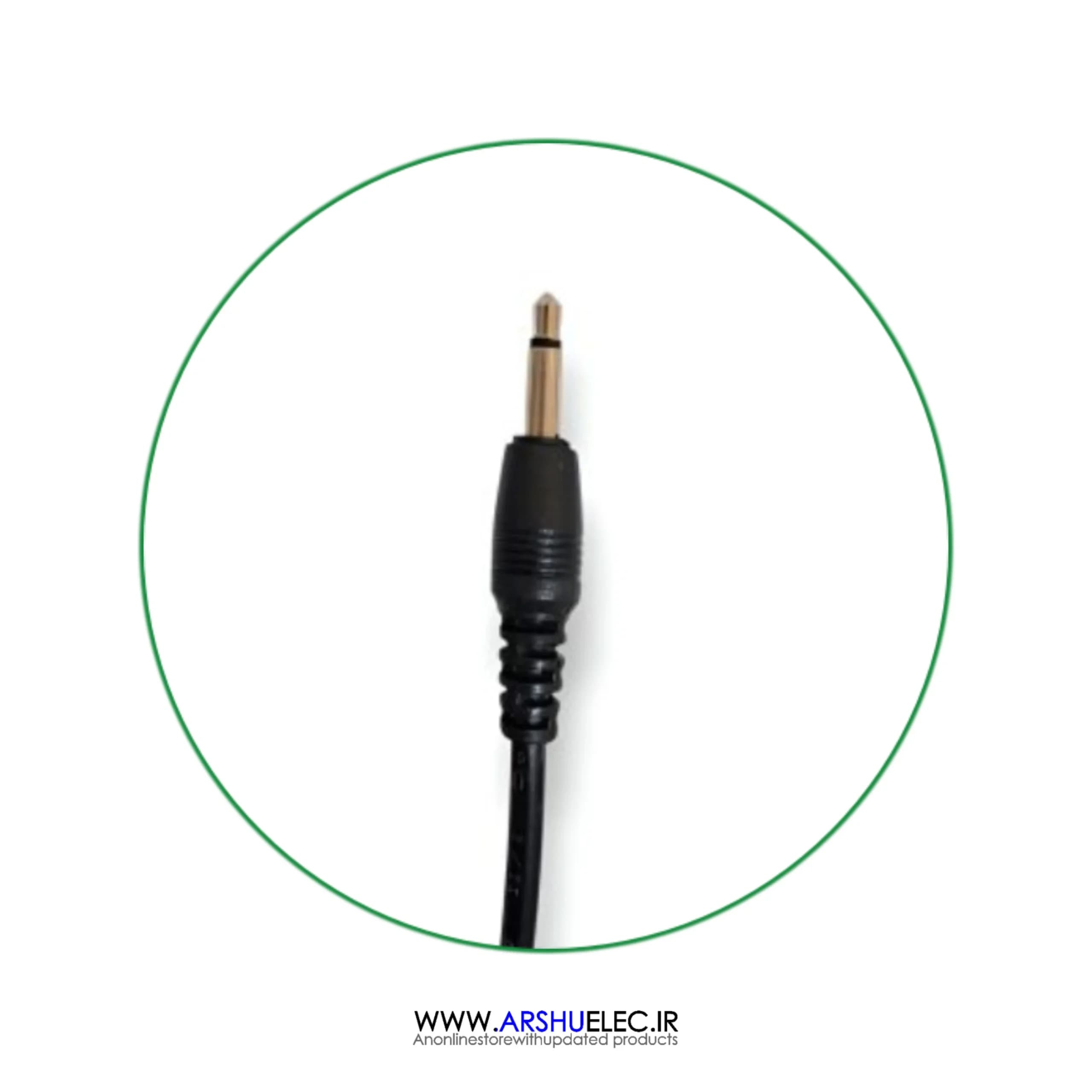آداپتور 7.5 ولت 1 آمپر دیواری فیش مونو 2.5mm مناسب دستگاه تاتو، آبگرمکن — تصویر ۳