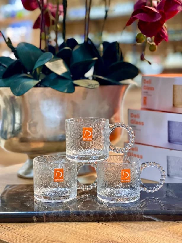 ماگ دسته حلقه ای deli glass — تصویر ۲