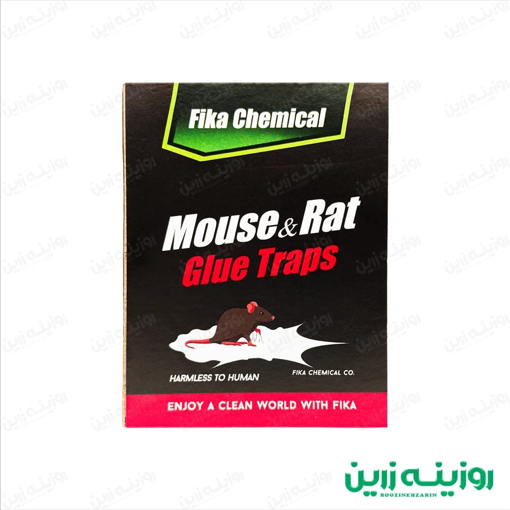 چسب موش فیکا اصل | چسبندگی فوقالعاده – تله کتابی بازشو